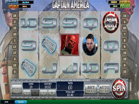 Captain America Slot Main Screenshot