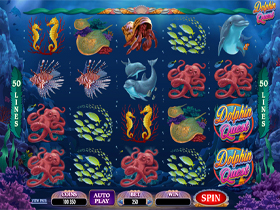 Dolphin Quest Main Page Screenshot