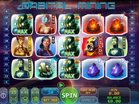 Orbital Mining Slot Screenshot