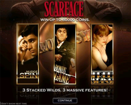 Scarface Free Spins Screenshot