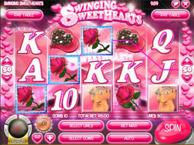 Swinging Sweethearts Main Page Screenshot