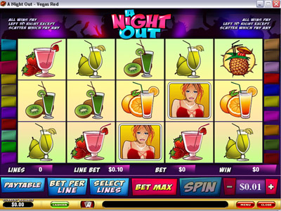 A Night Out Slot Screenshot