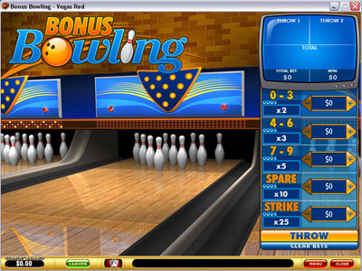 Bonus Bowling Game Screenshot